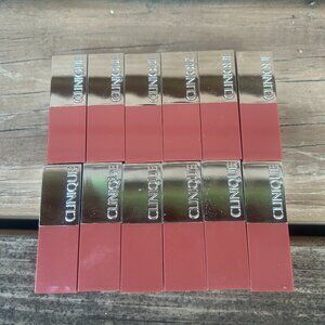 Clinique Pop Lip Color 17 MOCHA POP .08 oz / 2.3g MINI travel LIPSTICK X 10